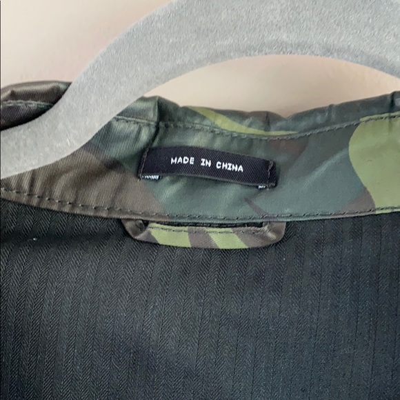 Camo William Rast jacket size XXL - Picture 4 of 9